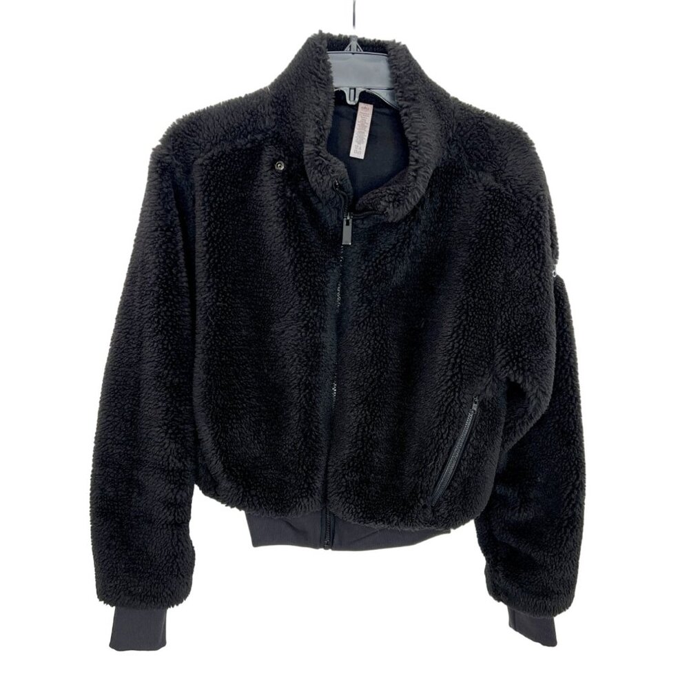 ALO Yoga Black Teddy Jacket